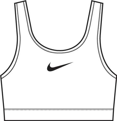 High-Support Non-Padded Sports Bra