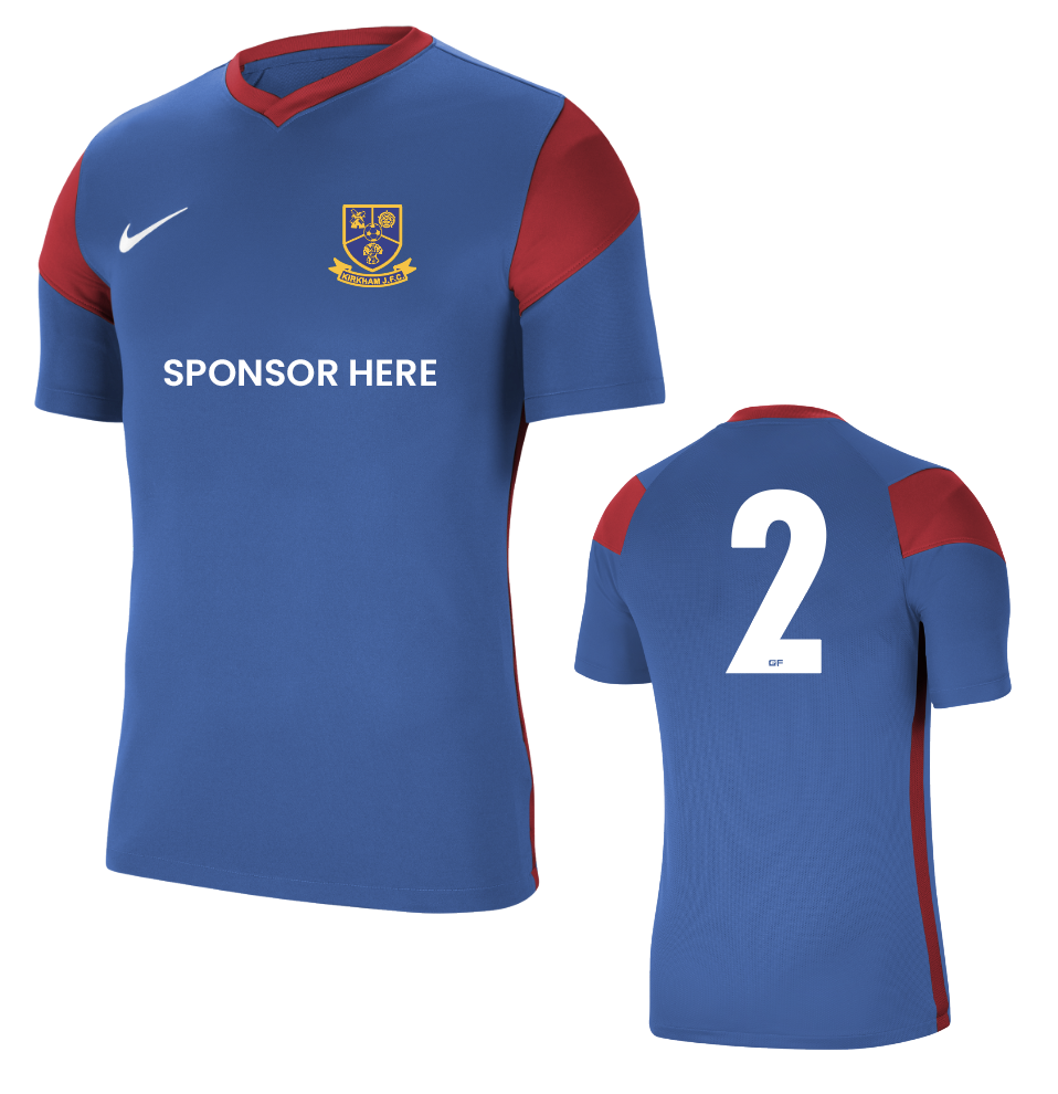 Kirkham Juniors FC Home Derby Shirt